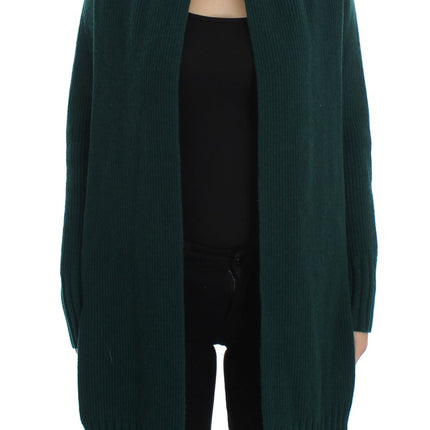 Dolce & Gabbana Green Knitted Cashmere Cardigan