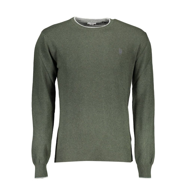 U.S. POLO ASSN. Green Wool Men's Sweater
