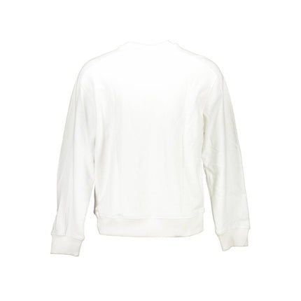 Calvin Klein Bianco Cotton Mens Sweatshirt