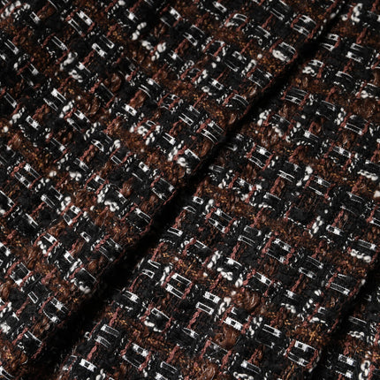 Dolce & Gabbana Multicolor High Waist Tartan Tweed Mini Skirt