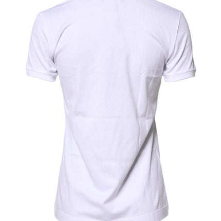 Dolce & Gabbana White #DGFamily Cotton Crew Neck T-shirt