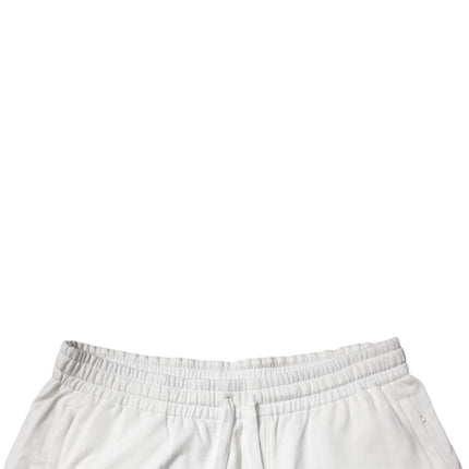 Dolce & Gabbana White Cotton Sweatshorts Men Bermuda Shorts