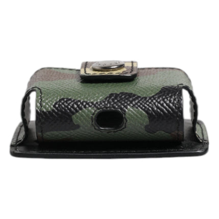 Dolce & Gabbana Multicolor Camouflage Leather Airpods Case