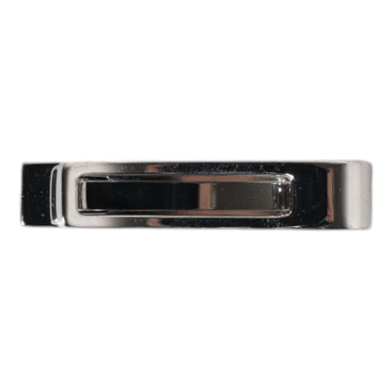 Dolce & Gabbana Silver Tone Brass Logo Branded Tie Clip Bar