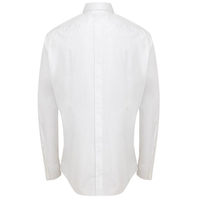 Dolce & Gabbana White Cotton Dress Shirt