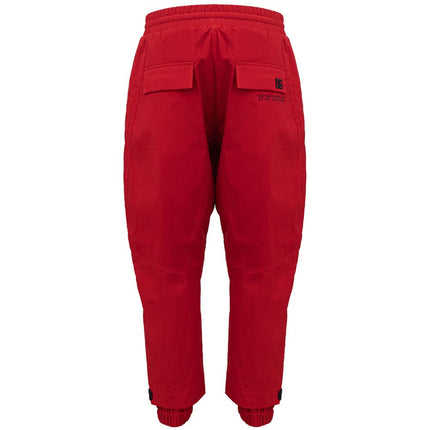 Dolce & Gabbana Red Polyamide Athletic Pants