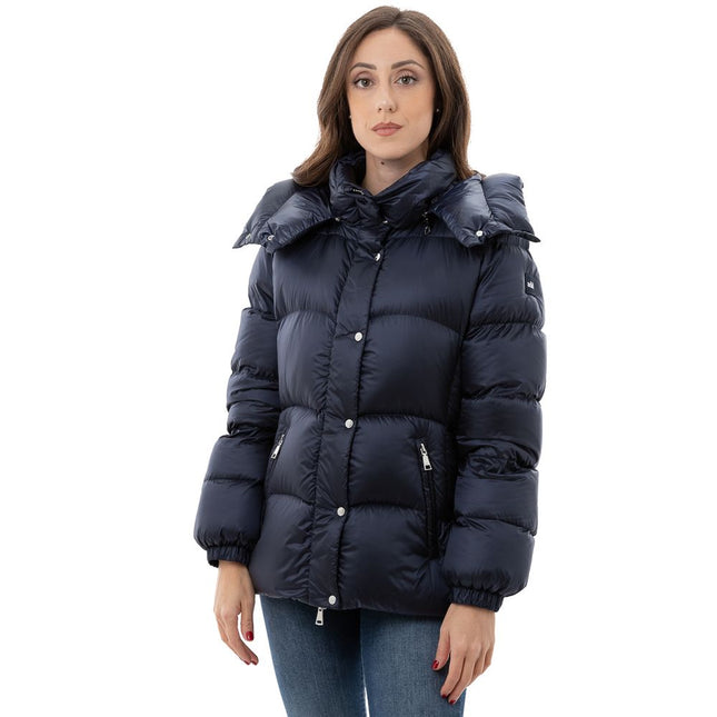 Add Blue Polyamide Coat