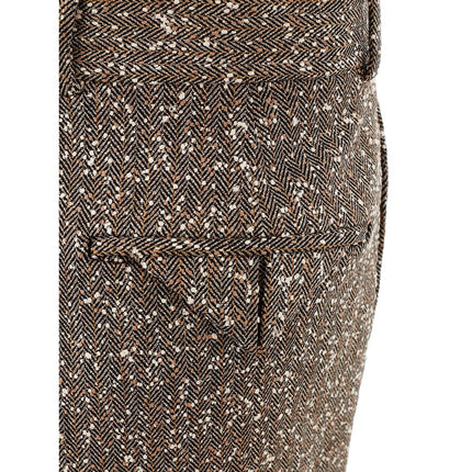 Bottega Veneta Multicolor Viscose Casual Pants