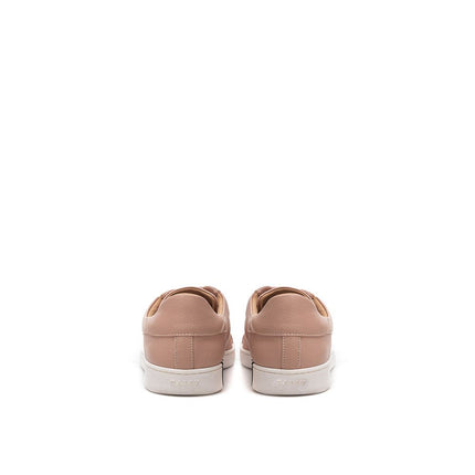 Bally Pink Leather Low Top Sneakers