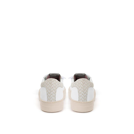 P448 White Leather Sneakers