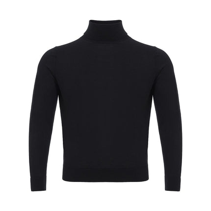 Colombo Black Cashmere Turtleneck
