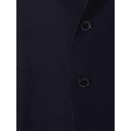 Lardini Blue Cotton Blazer