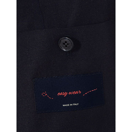 Lardini Blue Cotton Blazer