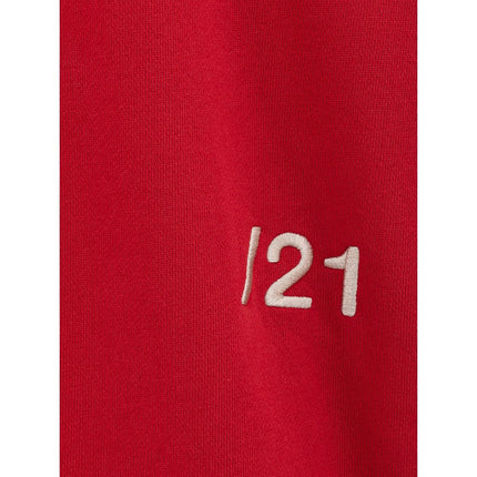Ambush Red Cotton Sweatshirt
