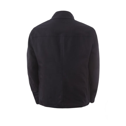 Lardini Blue Wool Coat