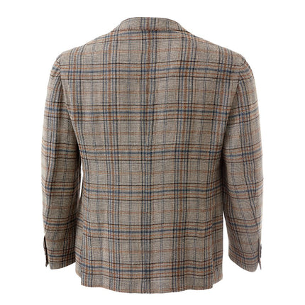 Lardini Multicolor Linen Blazer