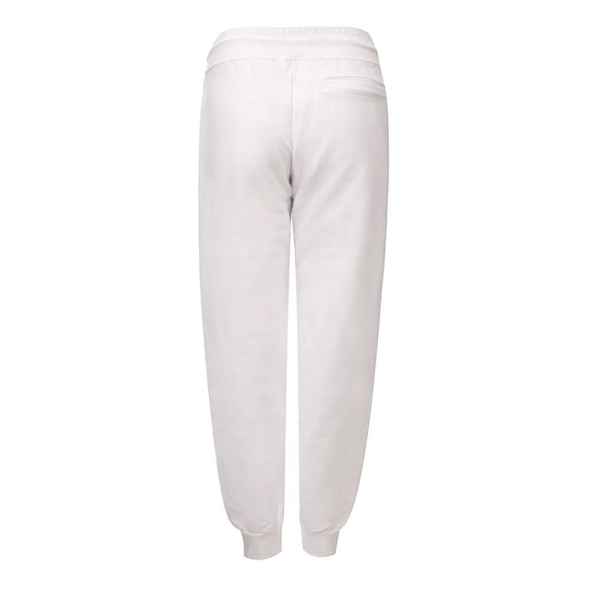 GCDS White Cotton Joggers (Workout Pants)