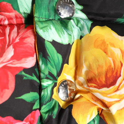 Dolce & Gabbana Multicolor Floral Print Whole Head Wrap Hat