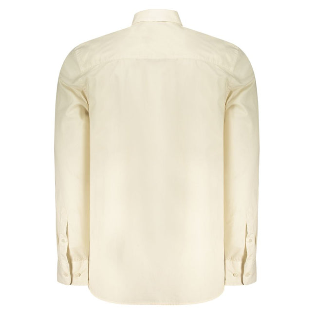 North Sails Beige Cotton Men Shirt