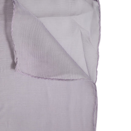 Dolce & Gabbana Purple Silk Rectangle Wrap Shawl Scarf