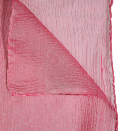 Dolce & Gabbana Pink Silk Rectangle Women Wrap Shawl Scarf