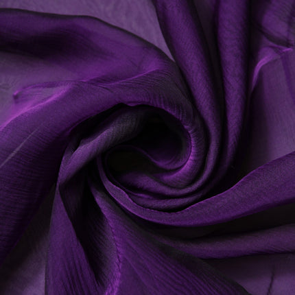 Dolce & Gabbana Purple Silk Rectangle Wrap Shawl Scarf