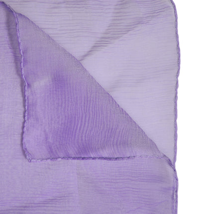 Dolce & Gabbana Purple Silk Rectangle Wrap Shawl Scarf