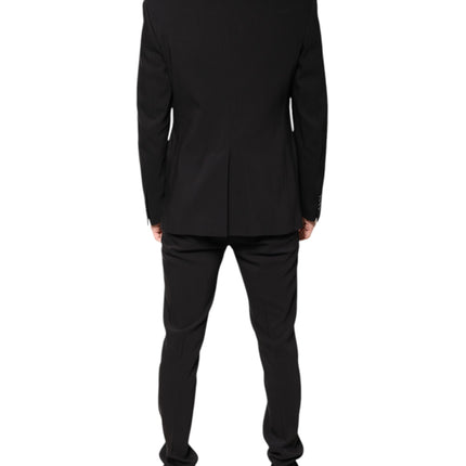 Dolce & Gabbana Multicolor Polyester Jacquard 2 Piece Suit