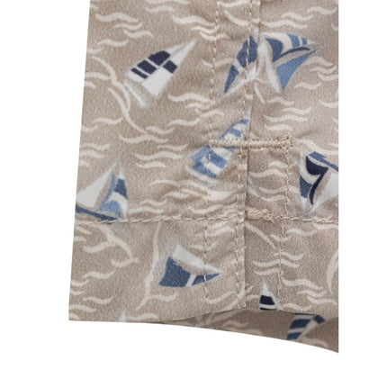 Canali Beige Polyester Swim Shorts