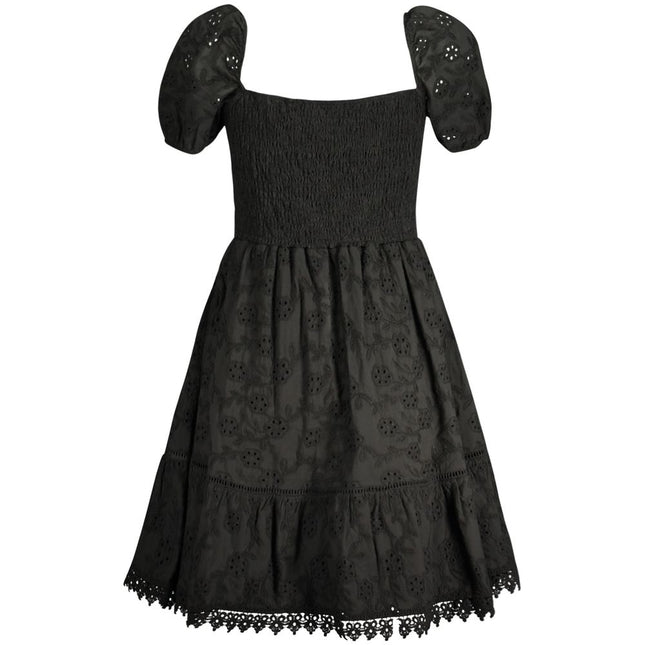 Guess Jeans Nero Cotton Women Dress