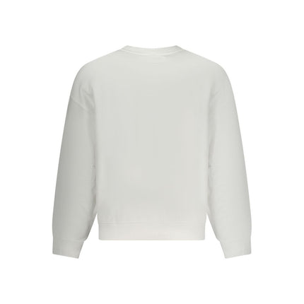 Guess Jeans White Cotton Men's Sweatshirt