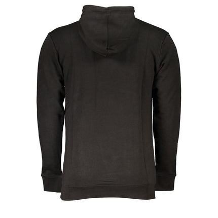 Cavalli Class Black Cotton Men's Hooded Sweatshirt
