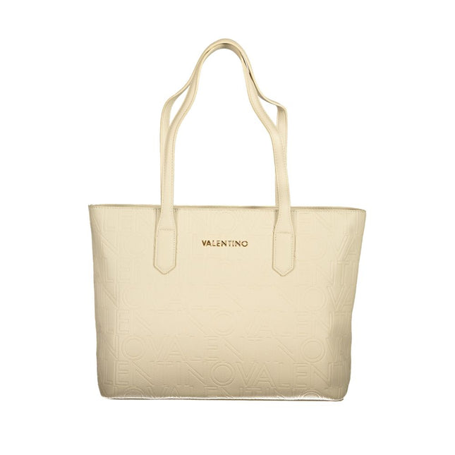 Mario Valentino Beige Polyurethane Women's Bag