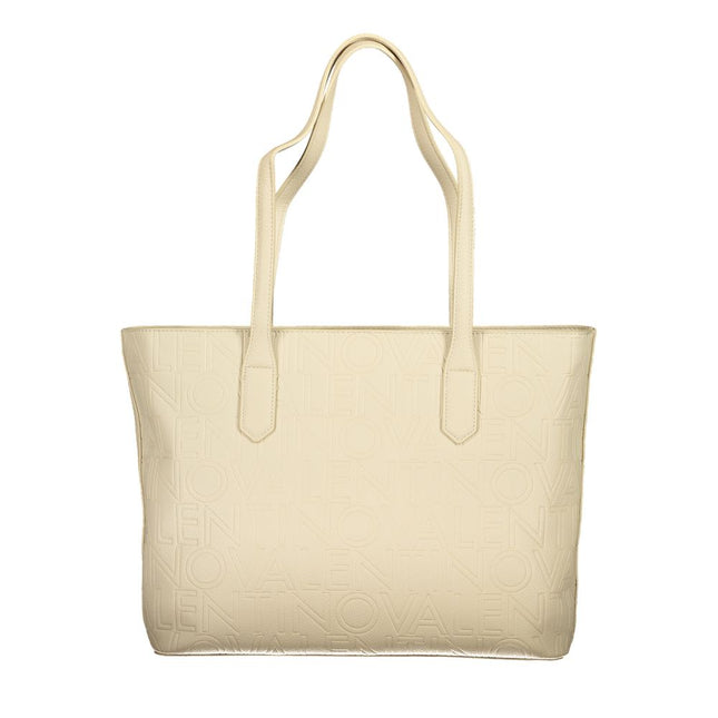 Mario Valentino Beige Polyurethane Women's Bag