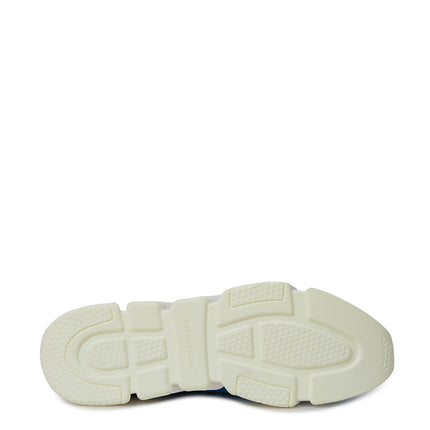 Balenciaga Blue Cotton Athletic Sneakers