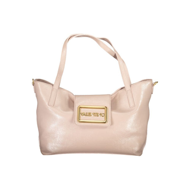 Mario Valentino Pink Polyurethane Women's Bag for Versatile Chic Styles