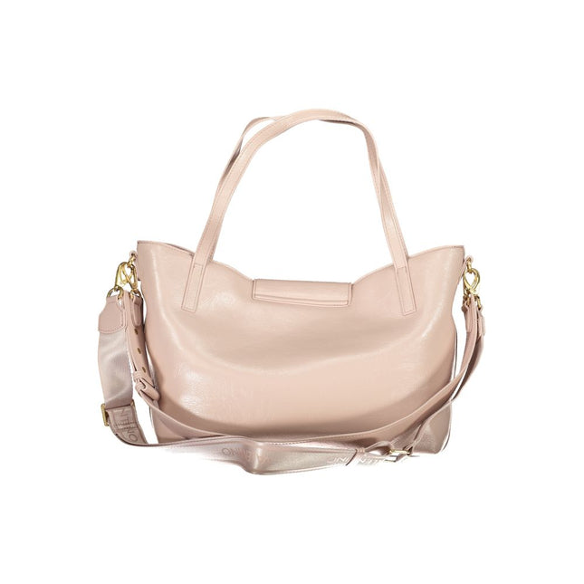 Mario Valentino Pink Polyurethane Women's Bag for Versatile Chic Styles