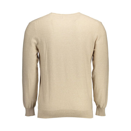 Gant Beige Cotton Men Sweater