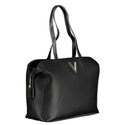 Mario Valentino Black Polyurethane Women's Bag
