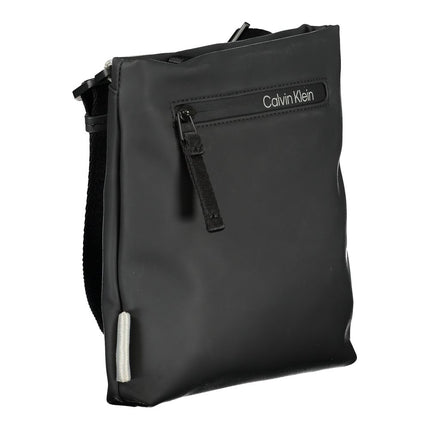 Calvin Klein Black Polyester Men's Shoulder Bag