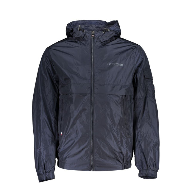 Tommy Hilfiger Blue Nylon Men's Jacket Tommy Hilfiger