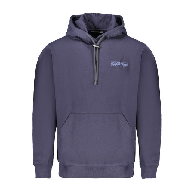 Napapijri Blue Cotton Men Sweater