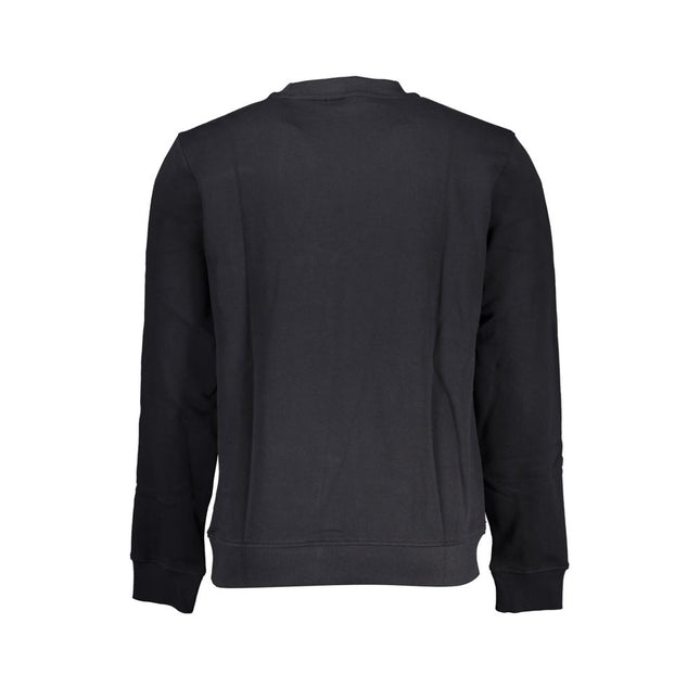 Napapijri Black Cotton Men Sweatshirt