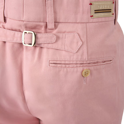 Gucci Light Pink Cotton Pants
