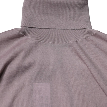 Dolce & Gabbana Brown Cashmere Knitted Men Pullover Sweater
