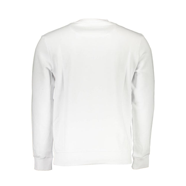 North Sails White Cotton Men Sweatshirt