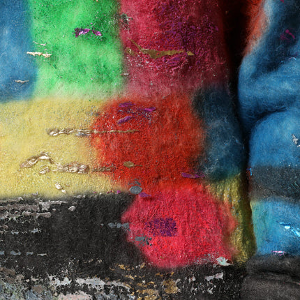 Dolce & Gabbana Multicolor Mohair Turtleneck Pullover Sweater