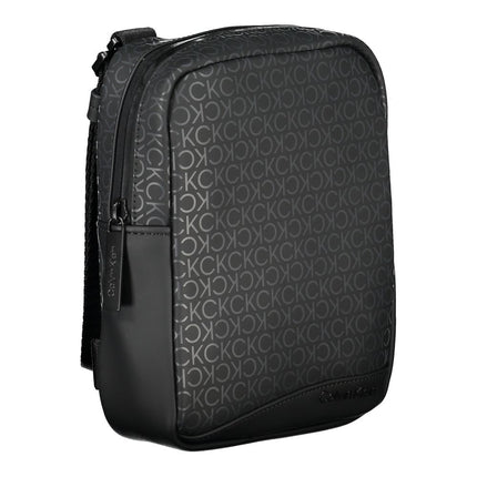 Calvin Klein Black Polyester Men Shoulder Bag