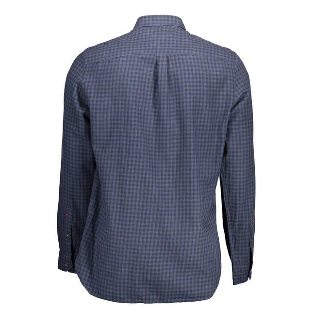 U.S. POLO ASSN. Blue Cotton Men's Shirt