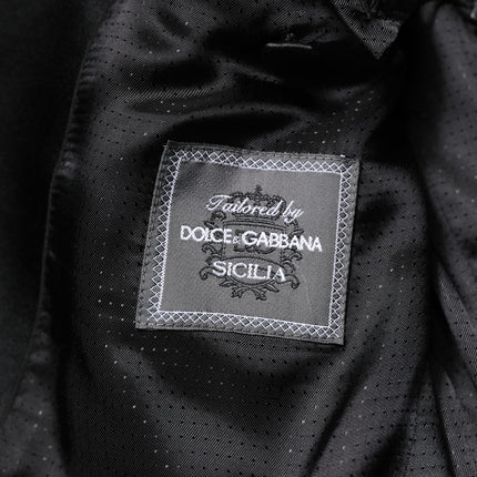 Dolce & Gabbana Purple SICILIA Sequin Embellish Coat Jacket